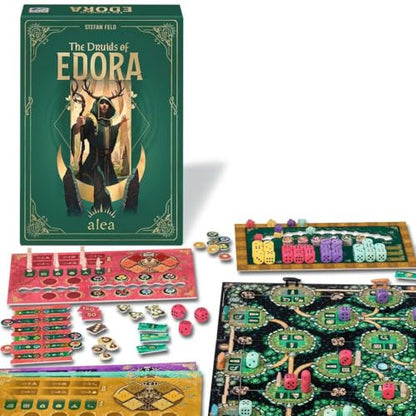 Ravensburger Alea The Druids of Edora - Euro Strategy Board Game by Stefan Feld - Build Sacred Shrines & Harness Ancient Magic - Deep Strategy Gameplay for Ages 14 and Up