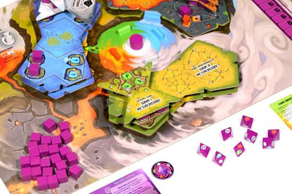 Phase Shift Games Aetherspire 3D Tower Defense Game, Cooperative, Ages 14+ | Phase Shift Games Aetherspire; cooperative 3D tower defense game; 1-4 players; ages 14+ | 1-4 Players, 45 Minutes Playtime, Ages 14+, Strategic Fantasy Tabletop Game, Winner of T