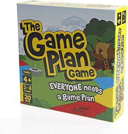The Game Plan Life Skills for Kids Board Game, Social Skills Activities for Kids Ages 4-10, Family Board Games, Problem Solving, Feelings Management Card Games 2-8 Players