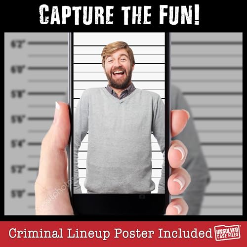 CRIMINAL CONFESSIONS Party Game - The Adult Card Game Where You Interrogate Friends to Uncover Surprising Stories of Petty Crime. Fun for Parties or Game Night - From the Makers of Unsolved Case Files