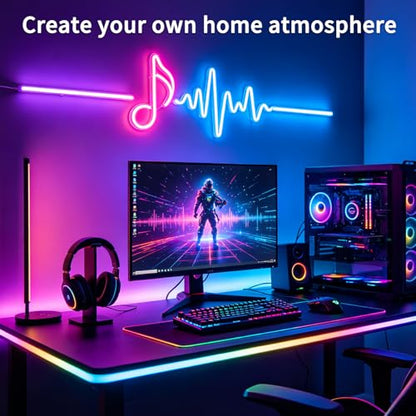 segrass 16.4ft RGB LED neon Rope Lights LED neon Strip Lights Waterproof Flexible Neon LED Strip Lights,Led Lights for Bedroom - size: 16.4FT