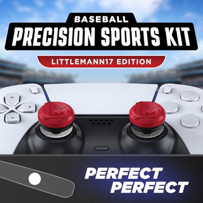 KontrolFreek Precision Sports Baseball Kit – Littlemann17 Edition - for PlayStation 4 (PS4) and PlayStation 5 (PS5) Controller