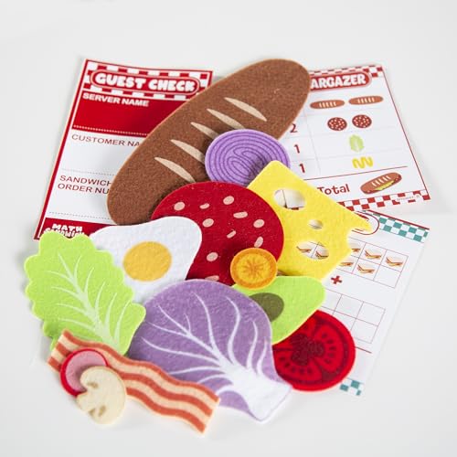 MindWare Peaceable Kingdom Math Sandwich Game | A fast, replayable board game. Ages 3+.