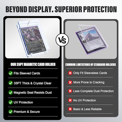 Kabinka MTG Commander Deck Box, Holds 400+ Double-Sleeved Cards | 5-in-1 Card Deck Box, Patented Design, Magnetic Detachable Card Case with Dice Tray, Fits Magic / TCG Cards (Colorful) - color: A3-Colorful