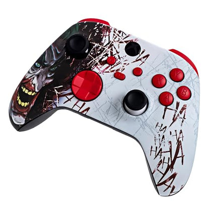 Crazy Controllerz Customz Series Custom Wireless Controller for Xbox One Series X S PC - Joker Design - color: XS JOKER