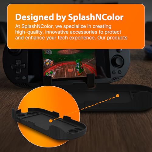 SplashNColor Console Cover Compatible with Odin 2 Mini Clipshield Slim Protective Shell Reversible Pocket Handheld Emulator Retro Portable Gaming Case No Travel Bag Needed