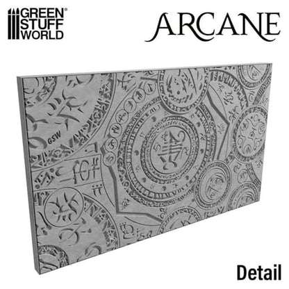 Green Stuff World Rolling Pin Arcane for Modeling and Custom Bases 3411 GSW-3411 0