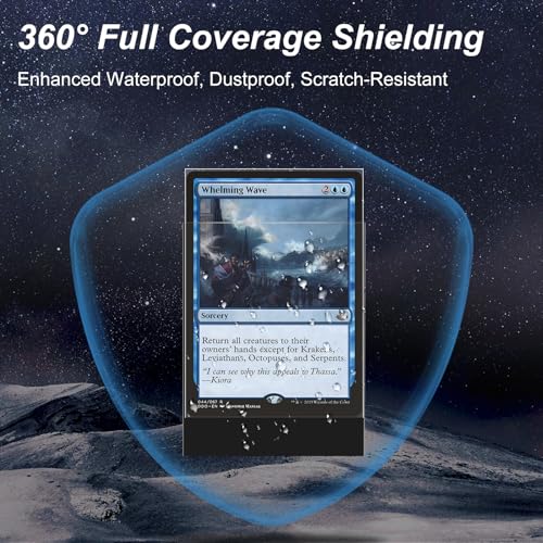 2400 Pack Card Sleeves, Perfect Fit Inner Sleeves Ideal for Double-Sleeving, Trading Card Sleeve Compatible with MTG, TCG, Gaming Cards - color: Clear, size: 2400 Pack