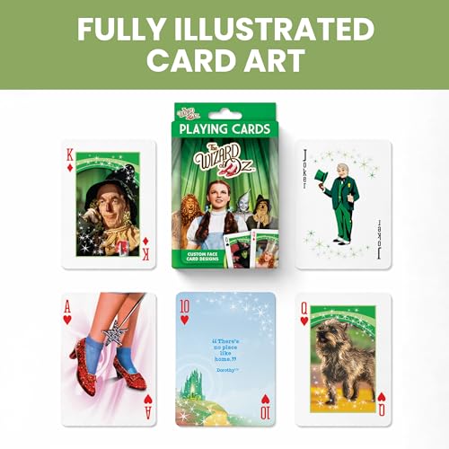 MasterPieces Officially Licensed Wizard of Playing Cards - 54 Card Deck for Adults - style: Wizard of Oz