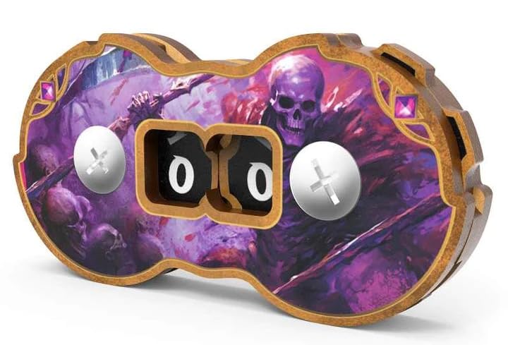 Green Stuff World Life Counters for Popular Tabletop Games (Black/Purple) - style: Black / Purple