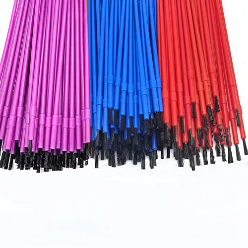 150pcs Plastic Paint Brushes Set Acrylic Paint Brushes Watercolor Brushes Colorful Detail Painting Kit Art Supplies for Educational & Learning Activity, 170mm - color: 150pcs Paint Brushes