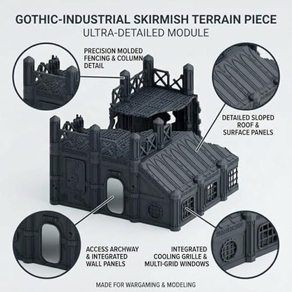 Forge of Pavonis Distillary 28mm SciFi Wargame Terrain