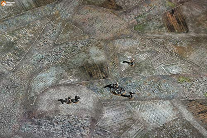 Warzone Studio 3' x 3' Mouse Pad Rubber Battle Mat: Zolotograd + Bag