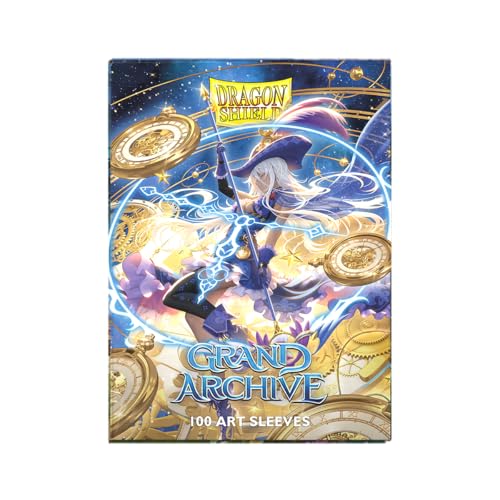 Dragon Shield | Grand Archive Matte Art Sleeves | 100 CT - Smooth & Tough Premium TCG Sleeves | Compatible with Pokemon, One Piece & Magic The Gathering | Chronowarp - color: Chronowarp