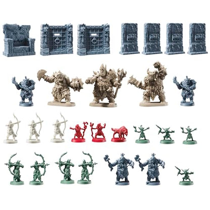 Avalon Hill, HeroQuest The Horde of The Ogres Companies Pack - Roleplay Game - You Must Have The HeroQuest Base Game System - English Version - style: THE HORDE OF THE OGRES