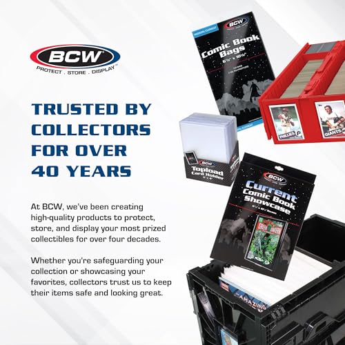 BCW Collectible Card Bin Green | Holds up to 1600 Cards | Plastic Storage Box for Pokémon, MTG & Sports Cards - 2 Pack - size: 2 Pack