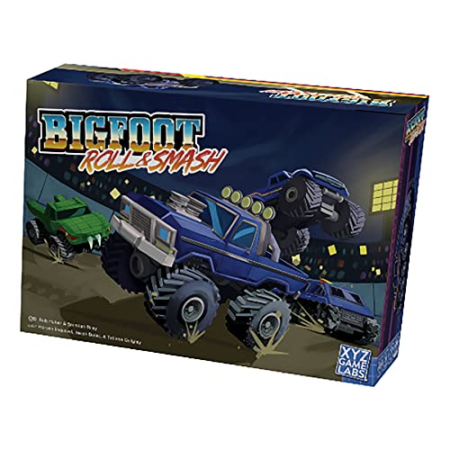 | BIGFOOT: Roll & Smash | Dice and Puzzle Game | Press Your Luck Board Game | 2 to 4 Players | Ages 8+ - style: Base