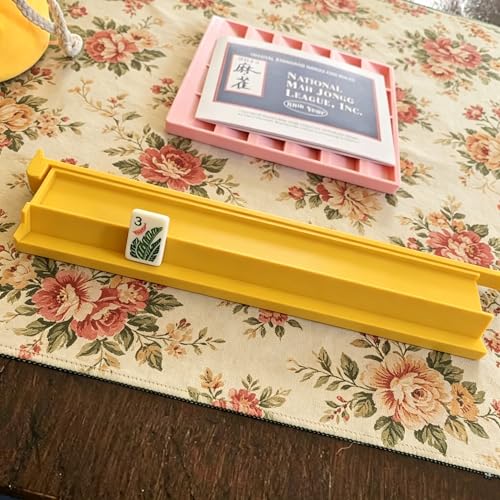 4‑Pack Travel Mahjong Tile Racks – Mini Mahjong Case Holders for Compact Tile Sets, Portable Mahjong Accessory Se (Dark Blue) - color: Dark Blue