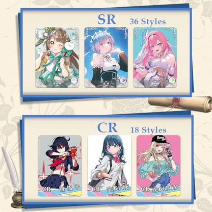 Goddess Story 1YUAN12 Series - QiongZi, Booster Box Anime Girl Collection Trading Cards (NS1-12) - color: Ns1-12