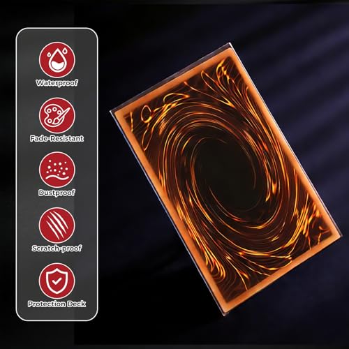 1000ct Clear Card Sleeves Perfect Fit for Yu-Gi-Oh Game Cards 59 mm x 87mm