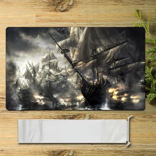 MTG Playmat, 24 x 14 Inches TCG Card Mat, Smooth Rubber Surface, Board Game Mats for MTG DTCG CCG RPG Trading Card - color: Pattern12