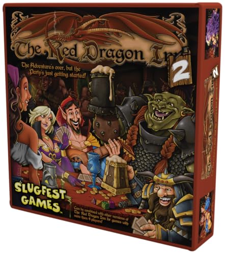 The Red Dragon Inn 2 - Strategy Card Game | 2-4 Players, Ages 13+, 30-60 Minutes - Standalone Expansion - Compatible with All Other Expansions