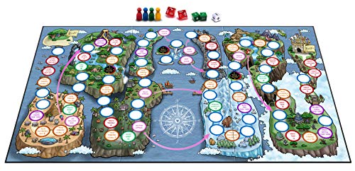 Mathemagical World - Addition & Subtraction Math Board Game for Kids, 2-4 players, Ages 5+ and Perfect for Homeschool, Kindergarten, Pre-k, and Gifted & Talented Prep