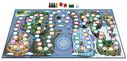 Mathemagical World - Addition & Subtraction Math Board Game for Kids, 2-4 players, Ages 5+ and Perfect for Homeschool, Kindergarten, Pre-k, and Gifted & Talented Prep