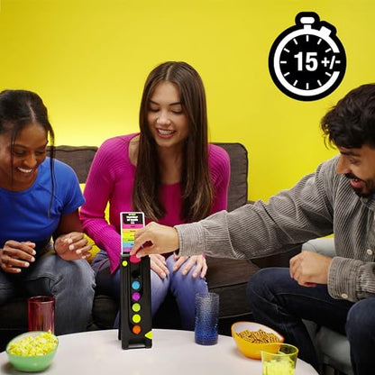 Hasbro Gaming Drop Trivia Game | Electronic Party Game with Voice and Sounds | Ages 13+ | 2 or More Players | 15 Mins. | from Trivial Pursuit | Party Board Games