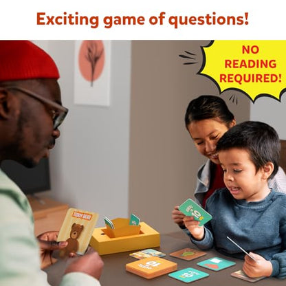 Skillmatics Guess in 10 Junior – Inside My House, Card Game, Gift for Kids | Educational Trivia Game for Preschoolers, Travel Toy & Guessing Board Game, Screen-Free, Boys & Girls Ages 3, 4, 5 & 6 - style: Junior Inside My House