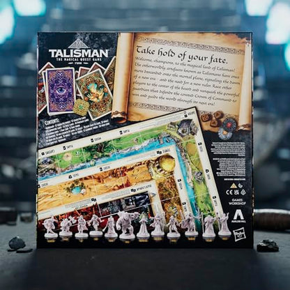 Avalon Hill Talisman: The Magical Quest Board Game, 5th Edition | Fantasy Tabletop Adventure Games | Ages 12 and Up | 2 to 6 Players | Roleplaying Strategy Games - style: Talisman