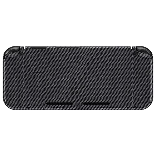 eXtremeRate DIY Replacement Shell Buttons for Nintendo Switch, Custom Back Plate for Switch Console, Custom Housing Case with Full Set Buttons for Joycon Handheld Controller - Graphite Carbon Fiber - color: Graphite Carbon Fiber