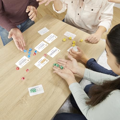 Hasbro Gaming Yahtzee Frenzy Dice & Card Game, Fast-Paced Dice Game, Card Games for Families and Kids, Easy to Learn Family Games, for 2 to 4 Players, Ages 8 and Up