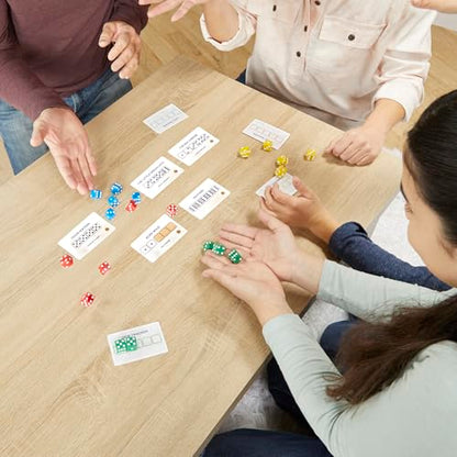 Hasbro Gaming Yahtzee Frenzy Dice & Card Game, Fast-Paced Dice Game, Card Games for Families and Kids, Easy to Learn Family Games, for 2 to 4 Players, Ages 8 and Up