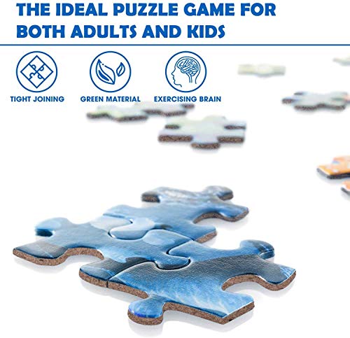 Nattork Jigsaw Puzzles 1000 Pieces for Adults, Families (Sea World) Pieces Fit Together Perfectly - size: Sea - 1000pcs