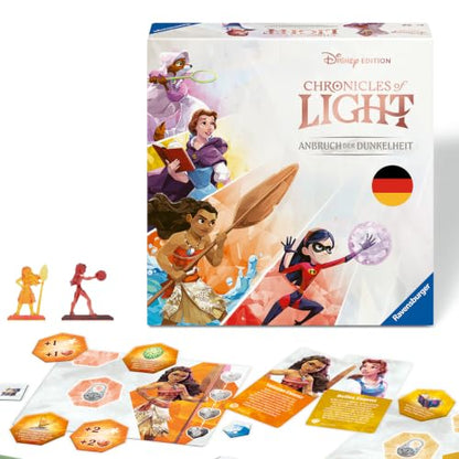 Ravensburger 228881 - Family Game Chronicles of Light - Disney Edition, Board Game for Families and Adults, Game from 8 Years, for 1-4 Players - Cooperative Board Game
