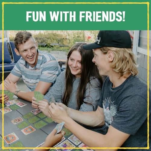 Grandpa Beck's Games Gnoming A Round Family Golf Style Card Game | Build the lowest score while avoiding hazards in a fast and surprisingly strategic family card game.