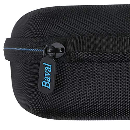 Baval Hard Case for Playstation 5 PS5 DualSense Wireless Controller | Protective Storage Box, Specifically Design for PS 5 Controller, Soft Velvet Lining, Customized Slots, Snug Fit, Black Case - color: Black Hard Case