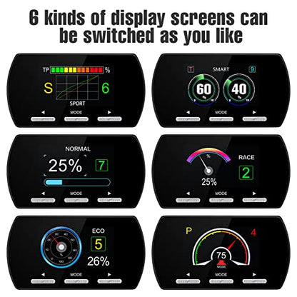 Throttle Response Controller 9 Drive Modes Throttle Controller MAIMEIMI Electronic Pedal Accelerator Compatible with Toyota Tacoma FJ Cruiser 4Runner Hilux Fortuner Innova Innova Prius Prado - size: 821