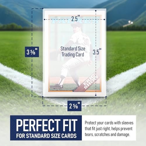 Premium Penny Sleeves for Trading Cards | Soft Trading Card Sleeves for Baseball Cards, Ultra Clear Plastic Pro Sports Card Sleeve, Football, MTG Collector Sleeve (Standard + Thick Options Available) - style: Standard - 1,000 Count