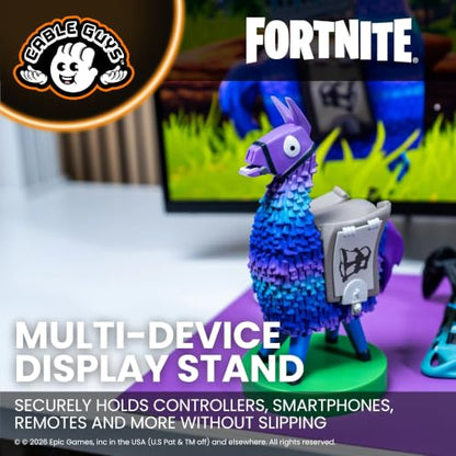 Cableguys Fortnite Supply Llama Controller Holder & Phone Stand | Fortnite Gaming Accessories for Room and Desk Setup, Holder Compatible with Xbox, PlayStation & Standard Game Controllers