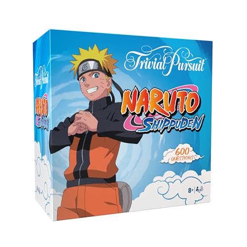 Trivial Pursuit: Naruto, Quick Play Edition Game, Test Your Knowledge with 600 Questions in 6 Categories Including The World of Ninjas, Akatsuki Organization and More, Officially Licensed Merchandise