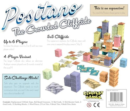 Positano: The Crowded Cliffside - Board Game Expansion | 1-6 Players, Ages 13+ - style: Expansion