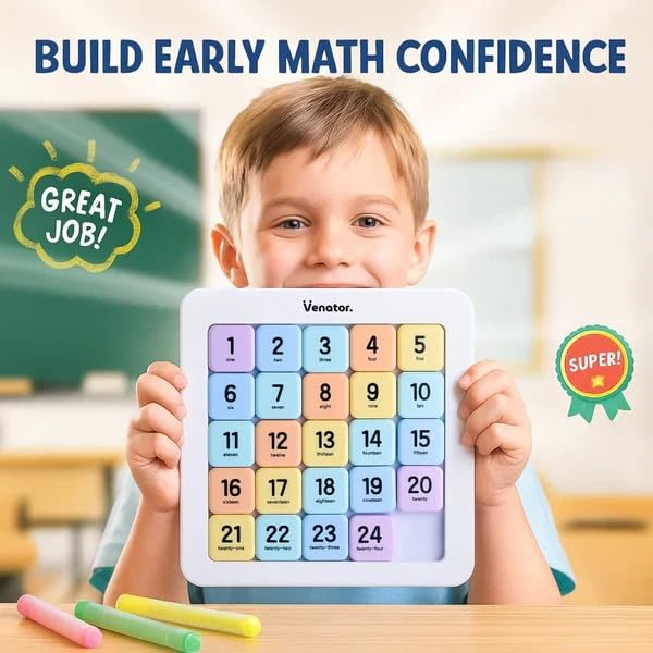 BRAINTRAIN Puzzle | A Challenging Multi-Level Game for Cognitive Growth and Fun Family Momen, Super Slide Puzzle Games to Effectively Improve Your Child's Concentration and Responsiveness ([4x4]) - color: [4x4]
