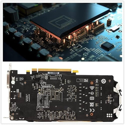 XUANMO NIVIDIA Geforce GTX1060 5GB Gaming Graphics Card Video Card gem GDDR5 PCI Express x16 3.0 8008 MHz Output Interface HDMI DP DVI (5GB) - color: 5GB