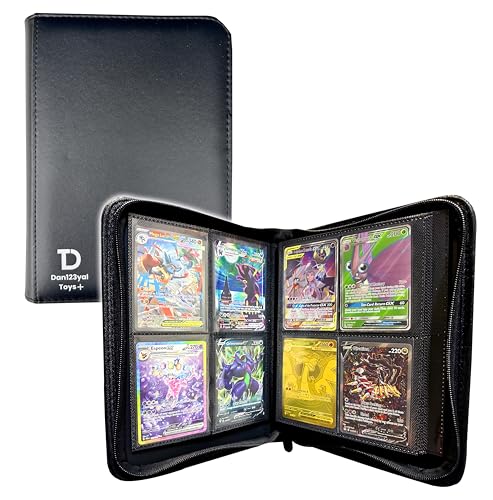 Pokémon Compatible Beginner Collector Lot with 5 Legendary Ultra Rare Cards Bundle - with Dan123yal Binder Included