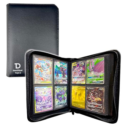 Pokémon Compatible Beginner Collector Lot with 5 Legendary Ultra Rare Cards Bundle - with Dan123yal Binder Included