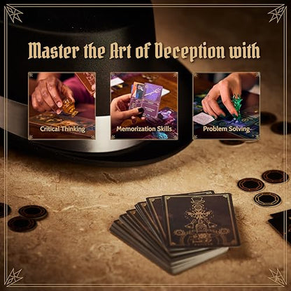 Ravensburger Disney Villainous Filled with Fright - Strategy Board Game - Join Oogie Boogie, Lock, Jack Skellington, and More - Award-Winning Line - Ages 10+
