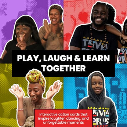 A Mind Game for The Culture | Trivia for Adults & Family Gatherings – Explore Entertainment, Music, Math & Black History | Activity for Black Business Month, Parties & Game Nights with Friends