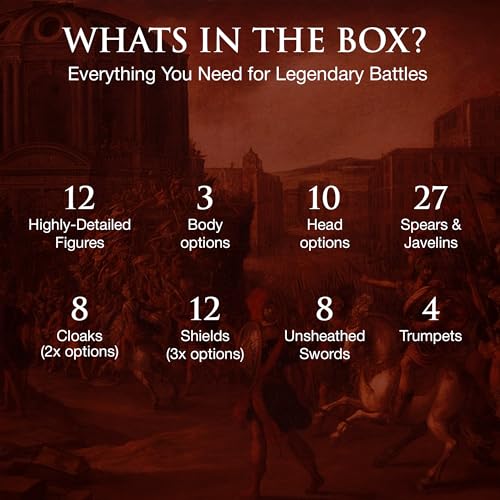 Wargames Delivered - Victrix Ancient Gallic Cavalry Set with Bonus Miniature STL Download - 12 Highly Detailed 28mm Miniatures with Spears, Shields & Cloaks for Punic Wars, Roman, and Allied Wargaming